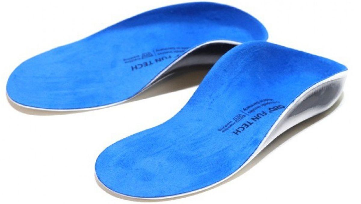 Детские ортопедические Стельки Fun Tech Orto, жесткие / каркасные купить в OrtoMir24